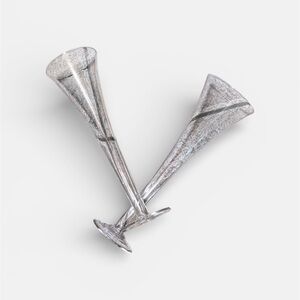 Trumpet Flutes Set of Two
#Champagne  #Celebrate #Flutes